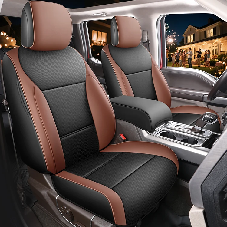 ฝาครอบเบาะรถกระบะ Ford F150 XL XLT STX แบบกำหนดเอง