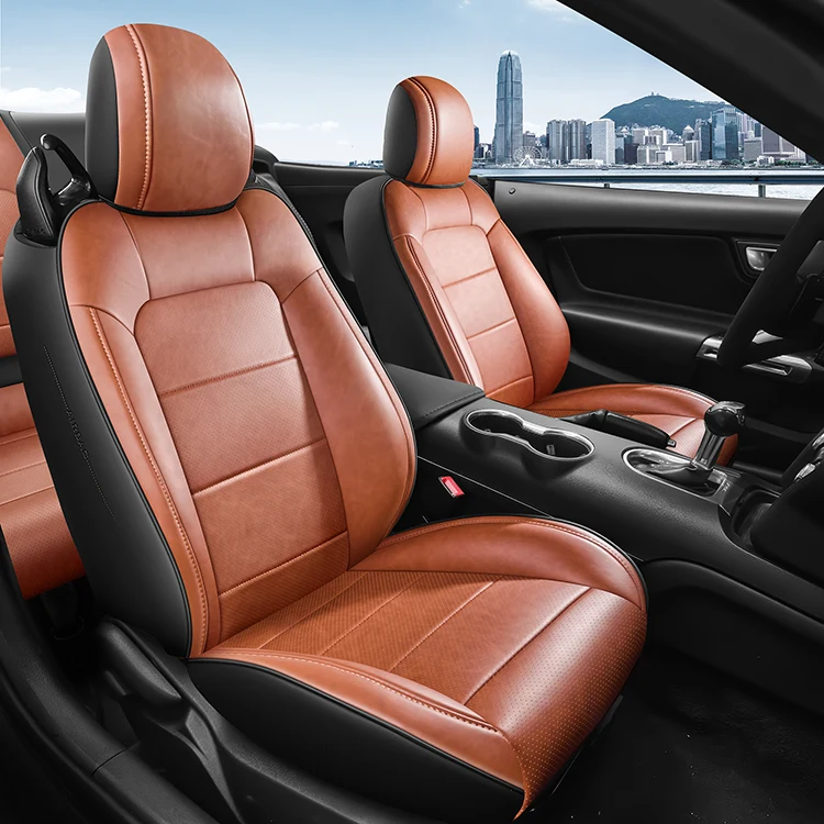 ฝาครอบที่นั่งแบบเปิดประทุน Ford Mustang แบบกำหนดเอง