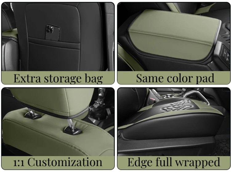 Customized Fit Ford Bronco Seat Cover 4 Door