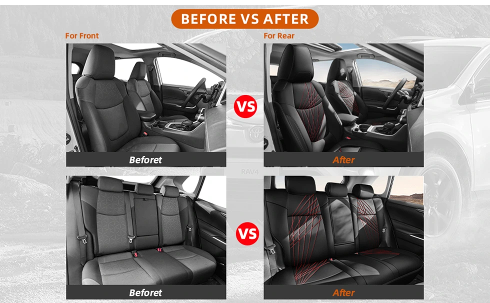 Custom Fit Toyota RAV4 Seat Cover